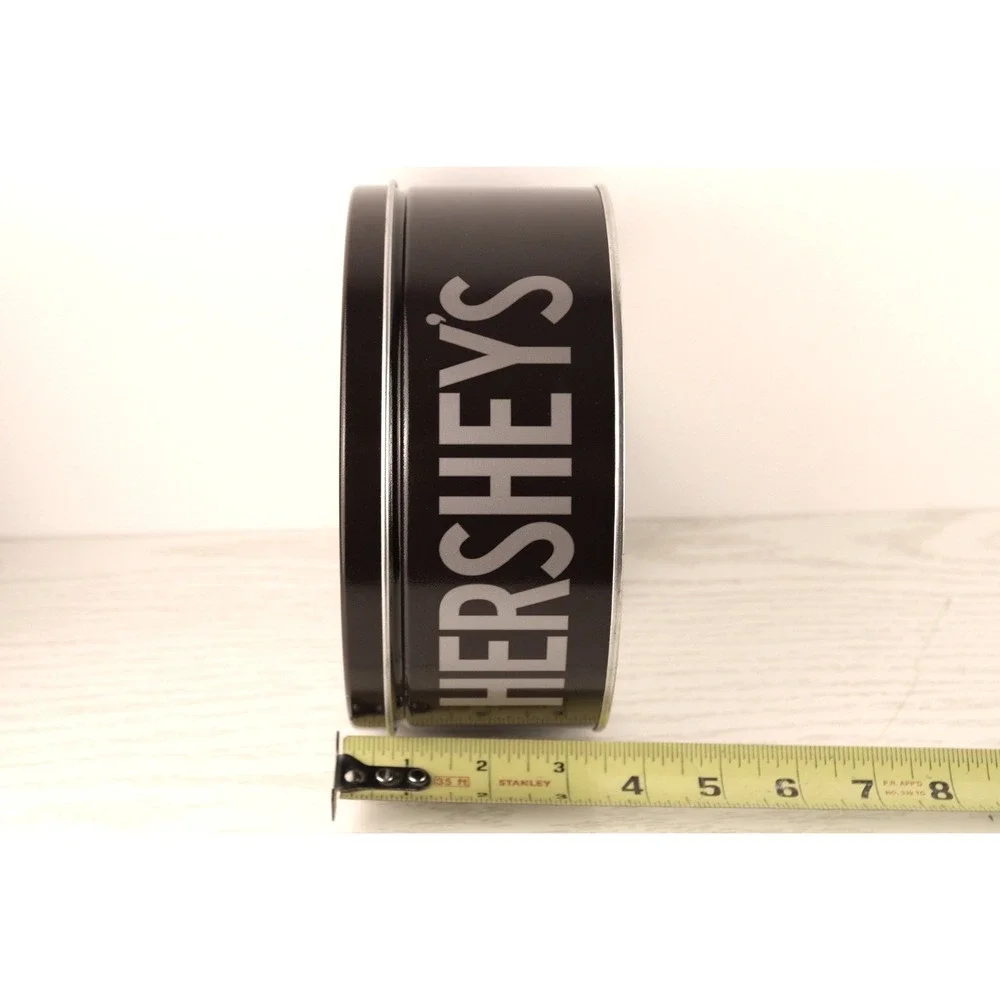 Hershey's‎ Cocoa Round Tin Storage Set - Vintage Chocolate Collectible Tins